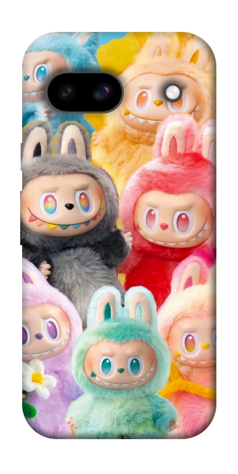 Чехол Rainbow labubu для Google Pixel 8a