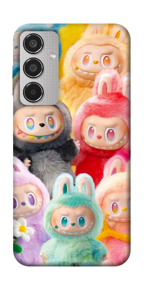 Чехол Rainbow labubu для Galaxy M35 5G
