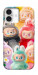 Чехол Rainbow labubu для iPhone 16 Plus