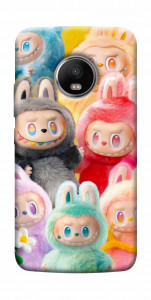 Чехол Rainbow labubu для Motorola Moto G5S