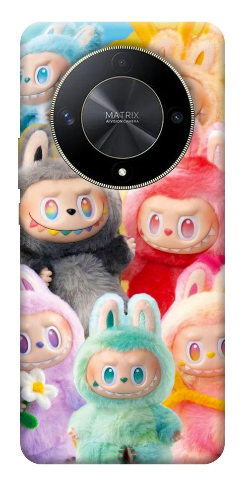 Чехол Rainbow labubu для Huawei Magic6 Lite