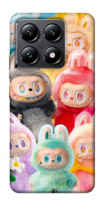 Чехол Rainbow labubu для Xiaomi 14T