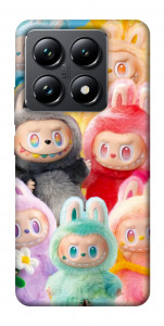 Чехол Rainbow labubu для Xiaomi 14T Pro