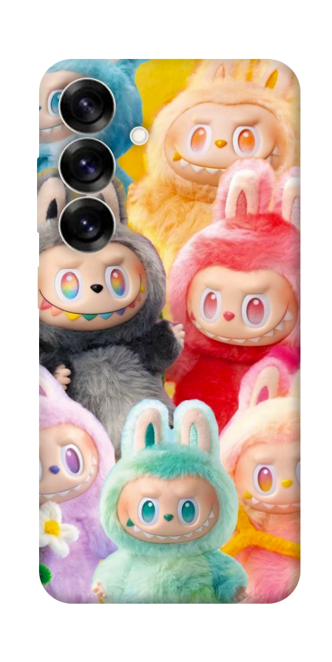 Чохол Rainbow labubu для Galaxy S25+