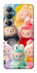 Чохол Rainbow labubu для Realme C65 4G