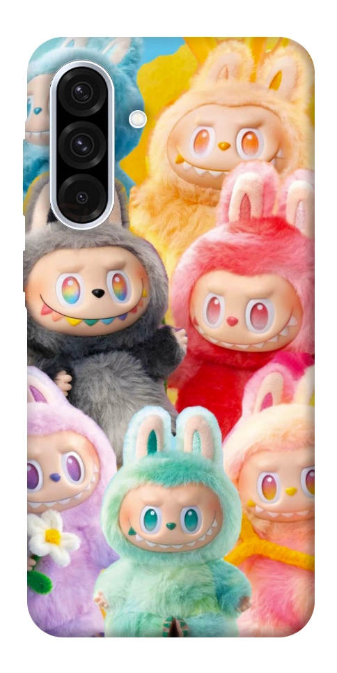 Чохол Rainbow labubu для Galaxy A56 5G