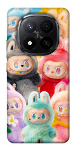 Чохол Rainbow labubu для Xiaomi Redmi Note 14 Pro+ 5G