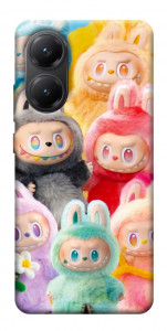 Чохол Rainbow labubu для Xiaomi Poco X7 Pro