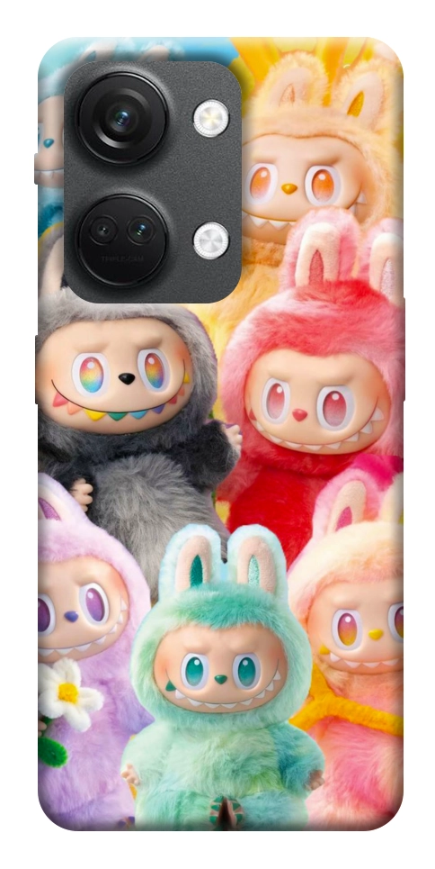 Чехол Rainbow labubu для OnePlus Nord 3