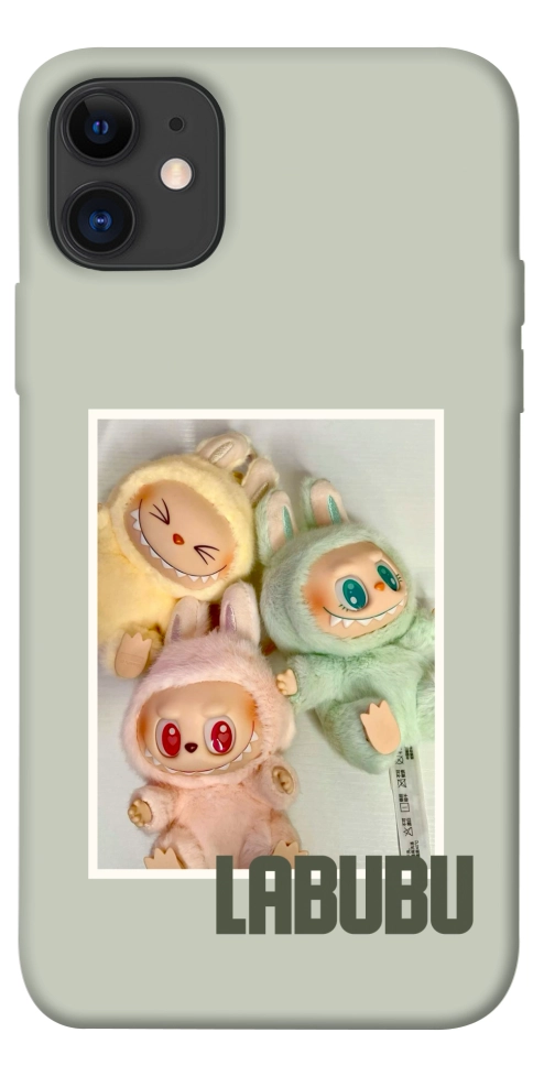 Чохол Trio labubu для iPhone 11