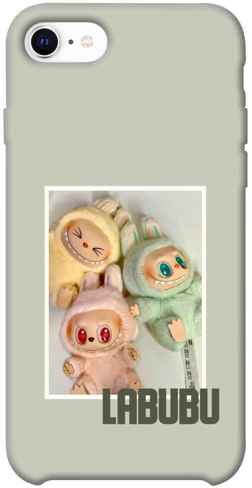 Чехол Trio labubu для iPhone SE (2020)