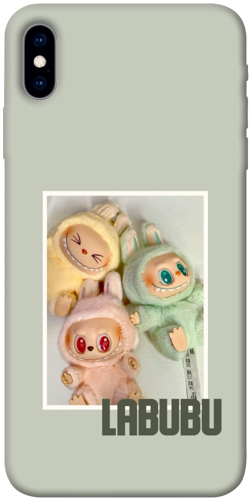 Чехол Trio labubu для iPhone X
