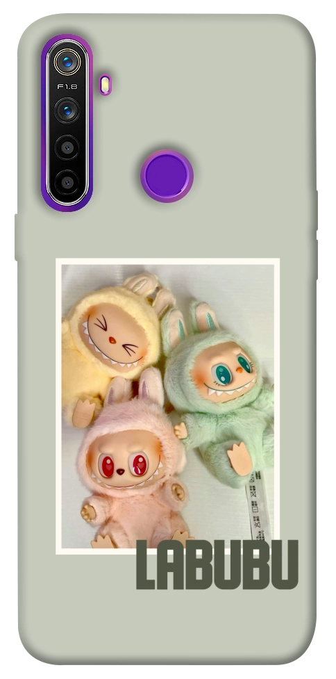 Чехол Trio labubu для Realme 5