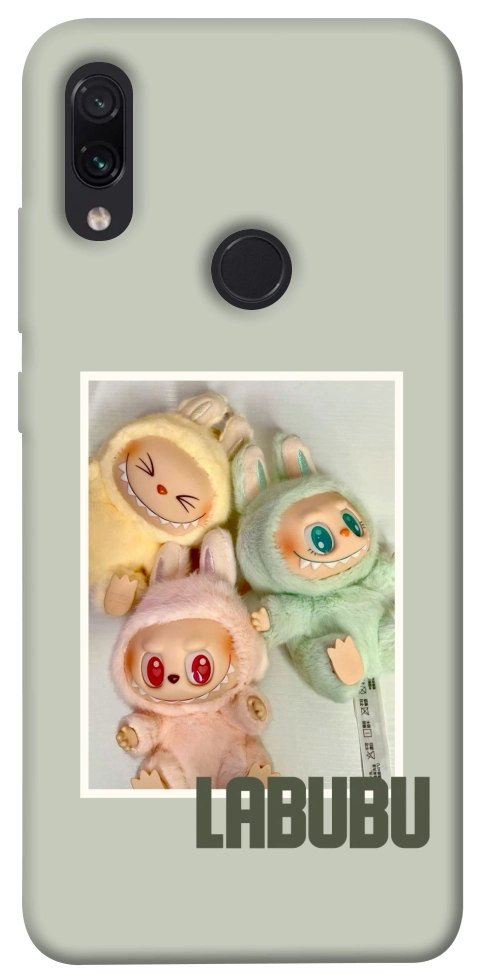Чехол Trio labubu для Xiaomi Redmi Note 7