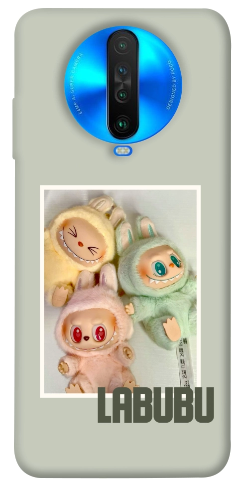 Чехол Trio labubu для Xiaomi Poco X2