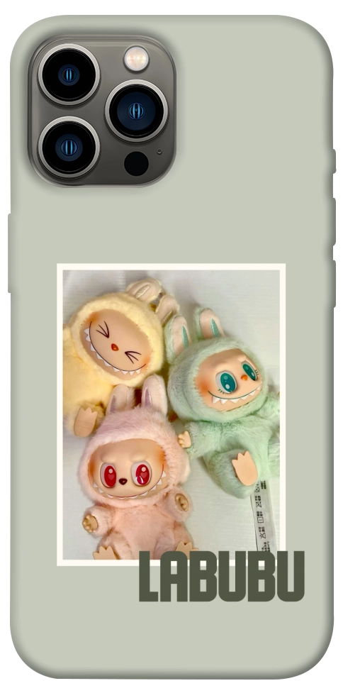 Чехол Trio labubu для iPhone 13 Pro Max