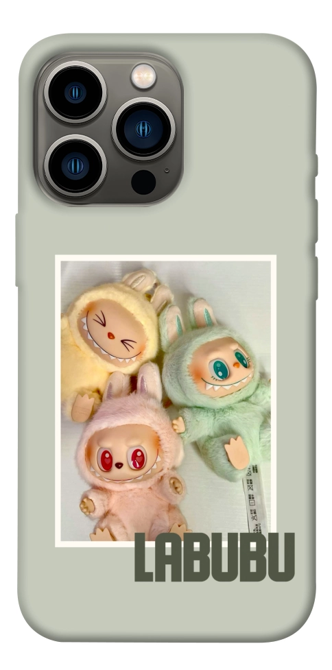 Чехол Trio labubu для iPhone 13 Pro
