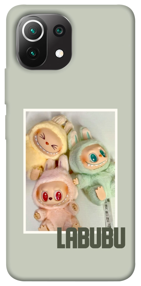 Чехол Trio labubu для Xiaomi Mi 11 Lite
