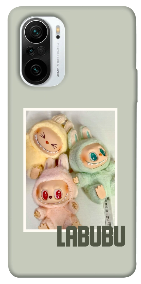 Чехол Trio labubu для Xiaomi Redmi K40