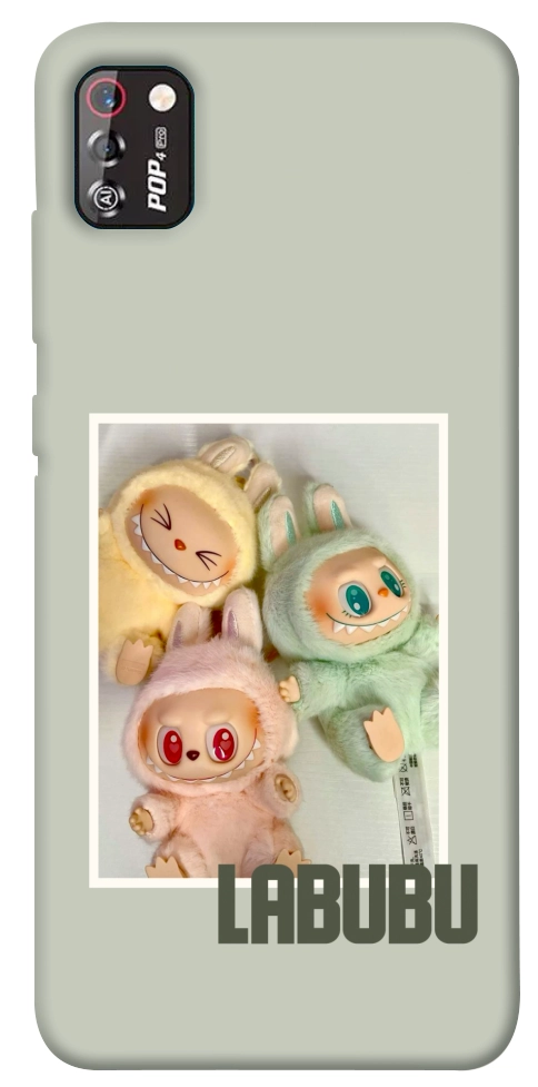 Чехол Trio labubu для TECNO POP 4 Pro