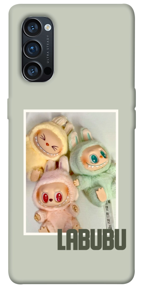 Чохол Trio labubu для Oppo Reno 4 Pro 5G