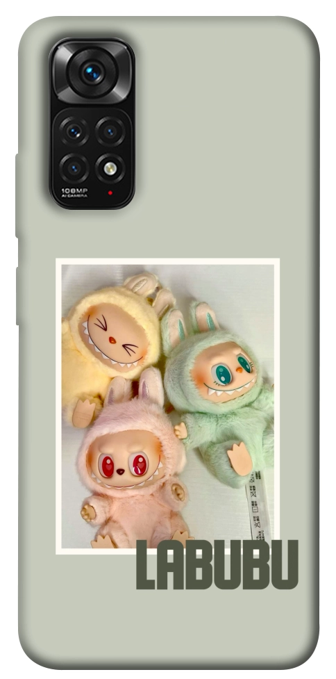 Чохол Trio labubu для Xiaomi Redmi Note 11 (Global)