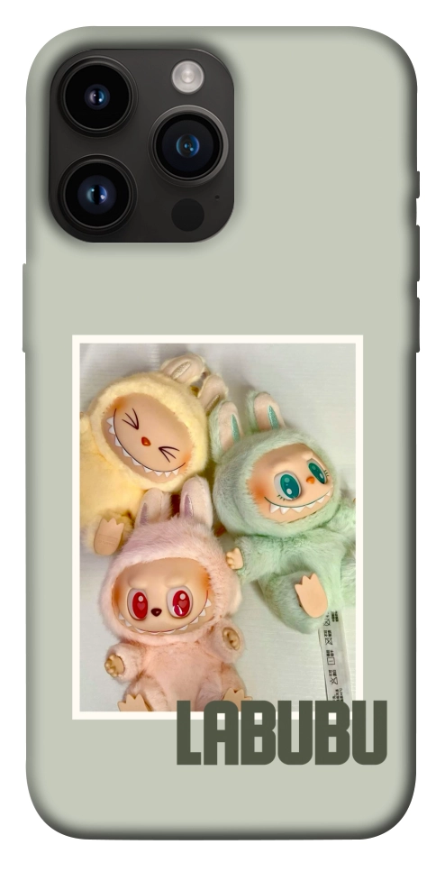 Чехол Trio labubu для iPhone 14 Pro Max