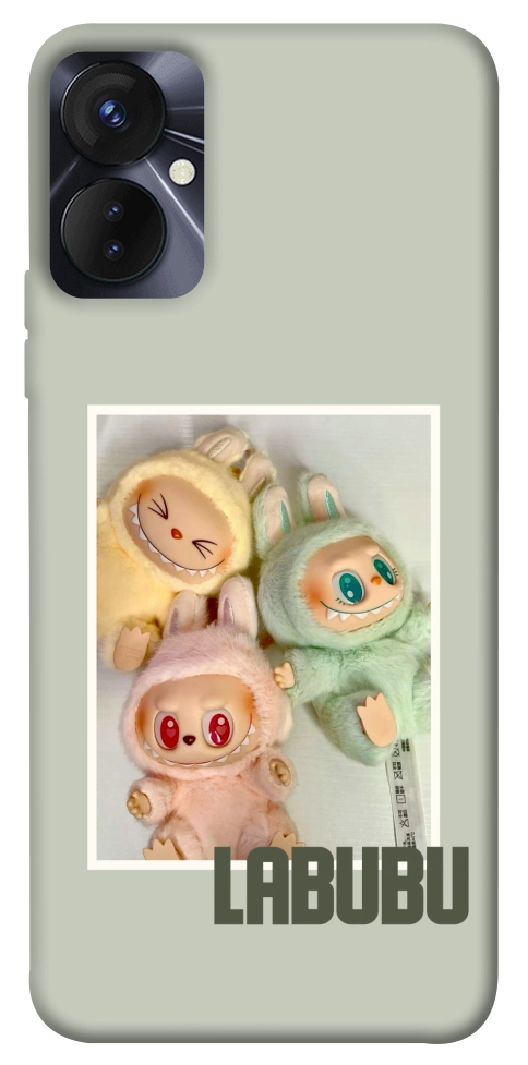 Чехол Trio labubu для TECNO Spark 9 Pro