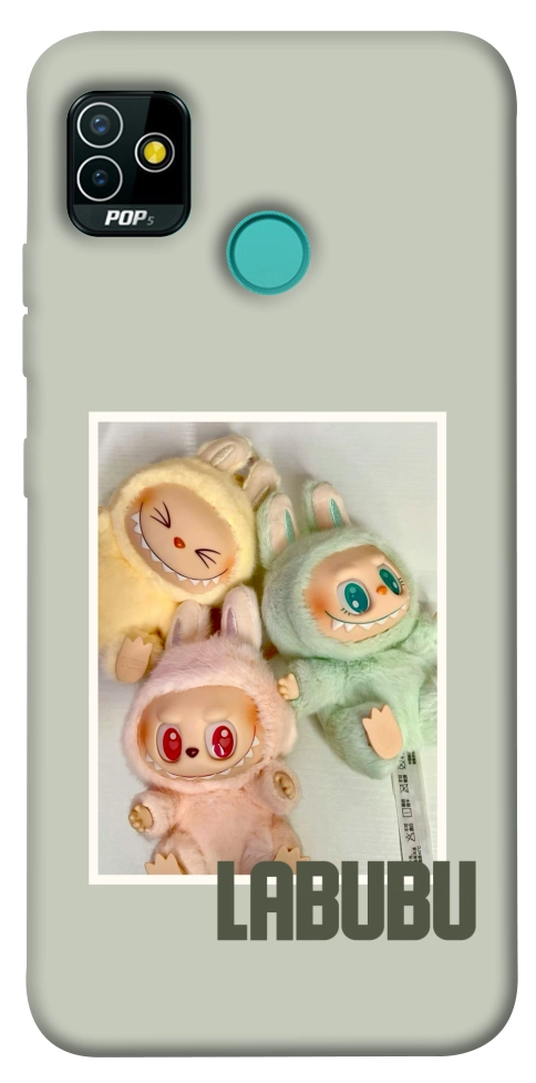 Чехол Trio labubu для TECNO Pop 5