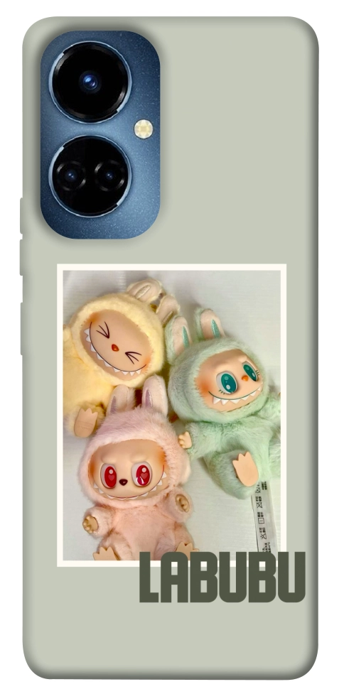 Чохол Trio labubu для TECNO Camon 19 (CI6n)