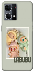 Чохол Trio labubu для Oppo Reno 7 4G