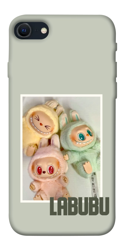 Чехол Trio labubu для iPhone SE (2022)