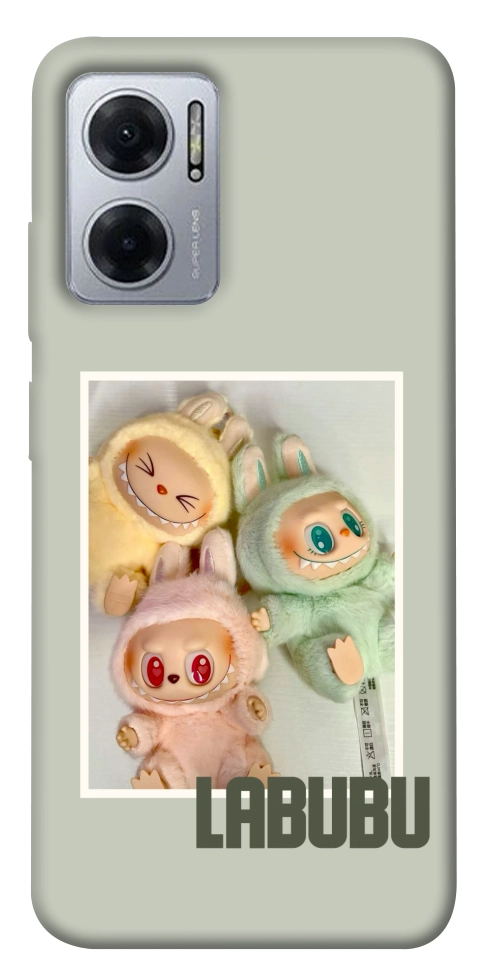 Чехол Trio labubu для Xiaomi Redmi Note 11E