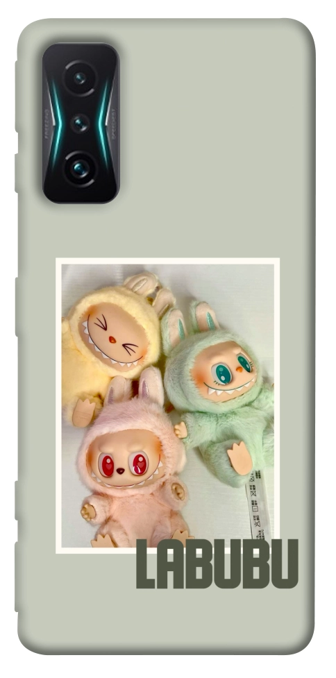 Чехол Trio labubu для Xiaomi Redmi K50 Gaming