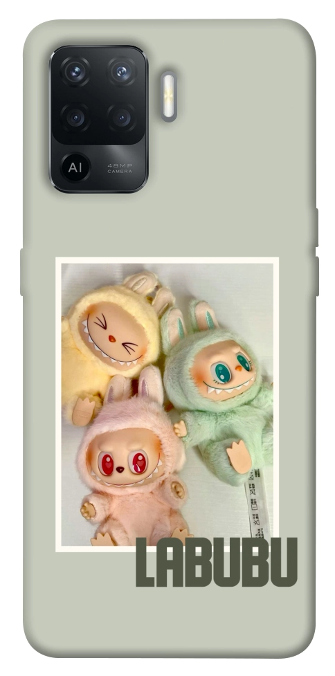 Чехол Trio labubu для Oppo Reno 5 Lite