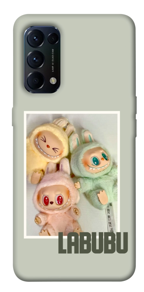 Чохол Trio labubu для Oppo Reno 5 4G