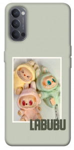 Чехол Trio labubu для Oppo Reno 4