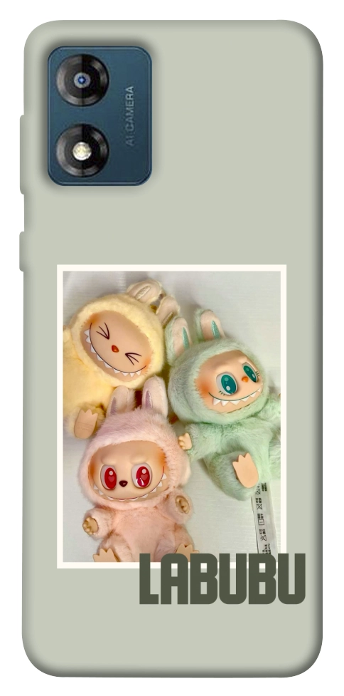 Чохол Trio labubu для Motorola Moto E13