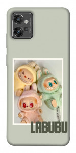 Чохол Trio labubu для Motorola Moto G32