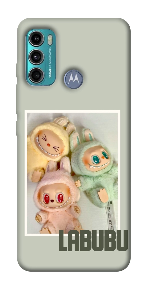 Чехол Trio labubu для Motorola Moto G60