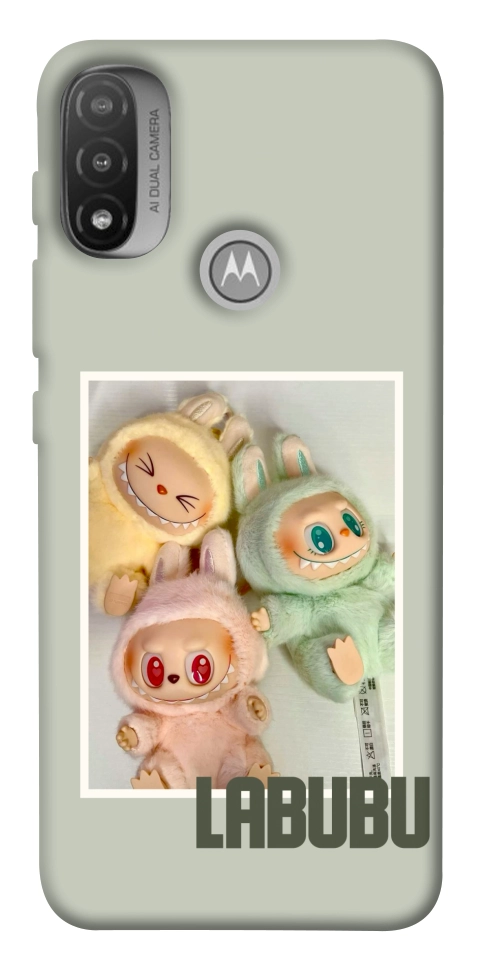 Чехол Trio labubu для Мotorola Moto E20