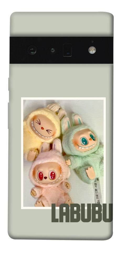 Чехол Trio labubu для Google Pixel 6 Pro