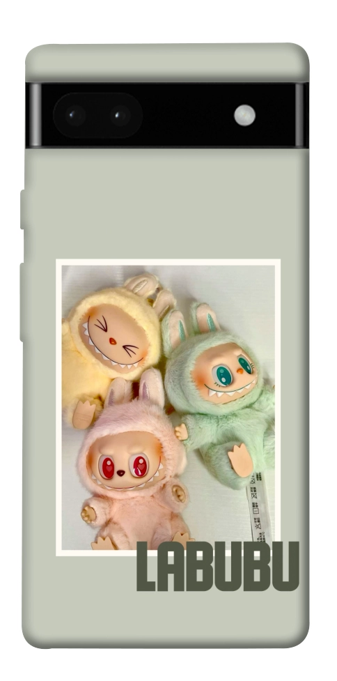 Чехол Trio labubu для Google Pixel 6A