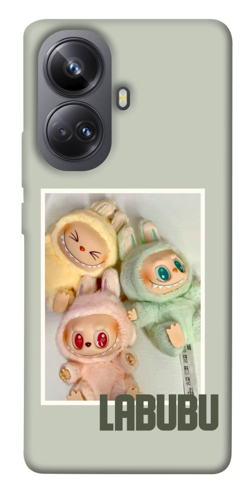 Чохол Trio labubu для Realme 10 Pro+