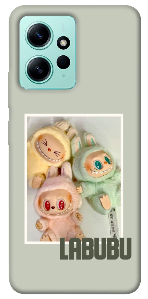 Чохол Trio labubu для Xiaomi Redmi Note 12 4G
