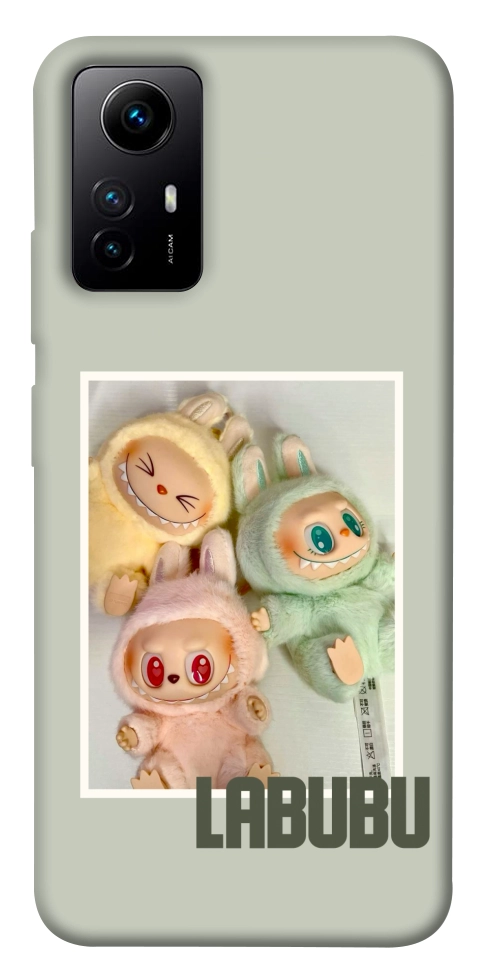Чехол Trio labubu для Xiaomi Redmi Note 12S