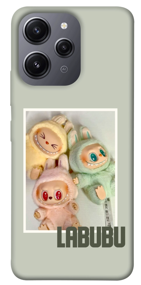 Чохол Trio labubu для Xiaomi Redmi 12