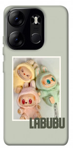 Чохол Trio labubu для Tecno Spark Go 2023