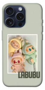 Чехол Trio labubu для iPhone 15 Pro