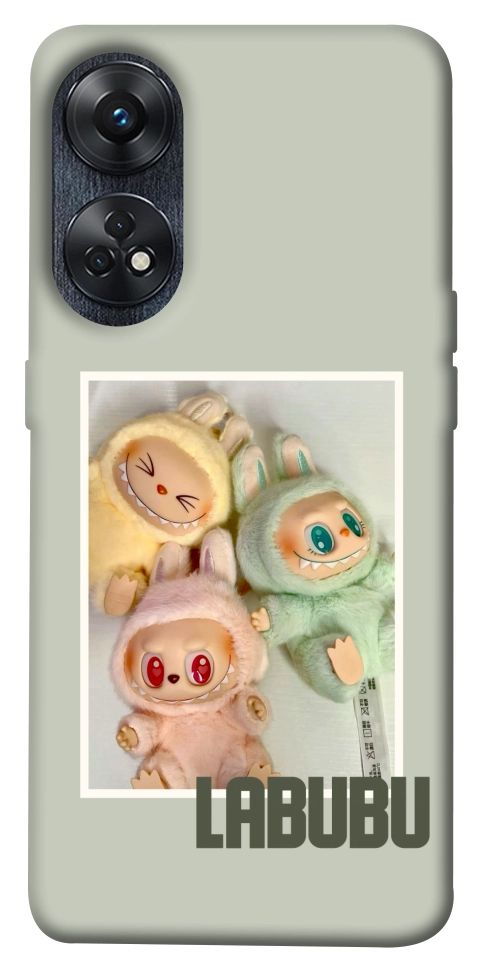 Чехол Trio labubu для Oppo Reno 8 T 4G